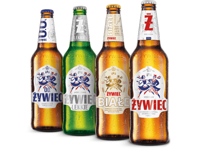 Produkty marki Żywiec